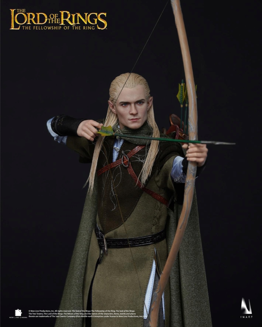 InArt: Lord of the Rings: The Fellowship of the Ring: Legolas 1/6 scale action figure Img_6741