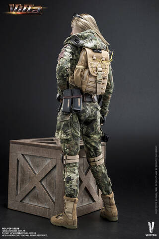 NEW PRODUCT: VERYCOOL: 1/6 Python Stripe Camouflage - Villa Sister 