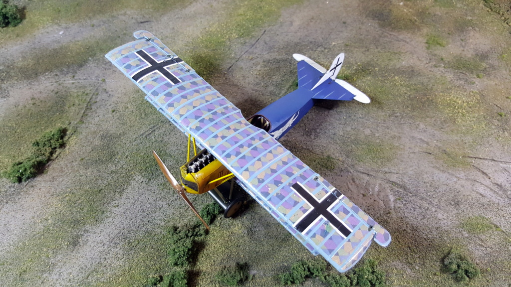 Fokker D. VII OAW - Lt. Wilhelm Leusch - Jasta 19 octobre 1918 - Eduard 1/48 A0612