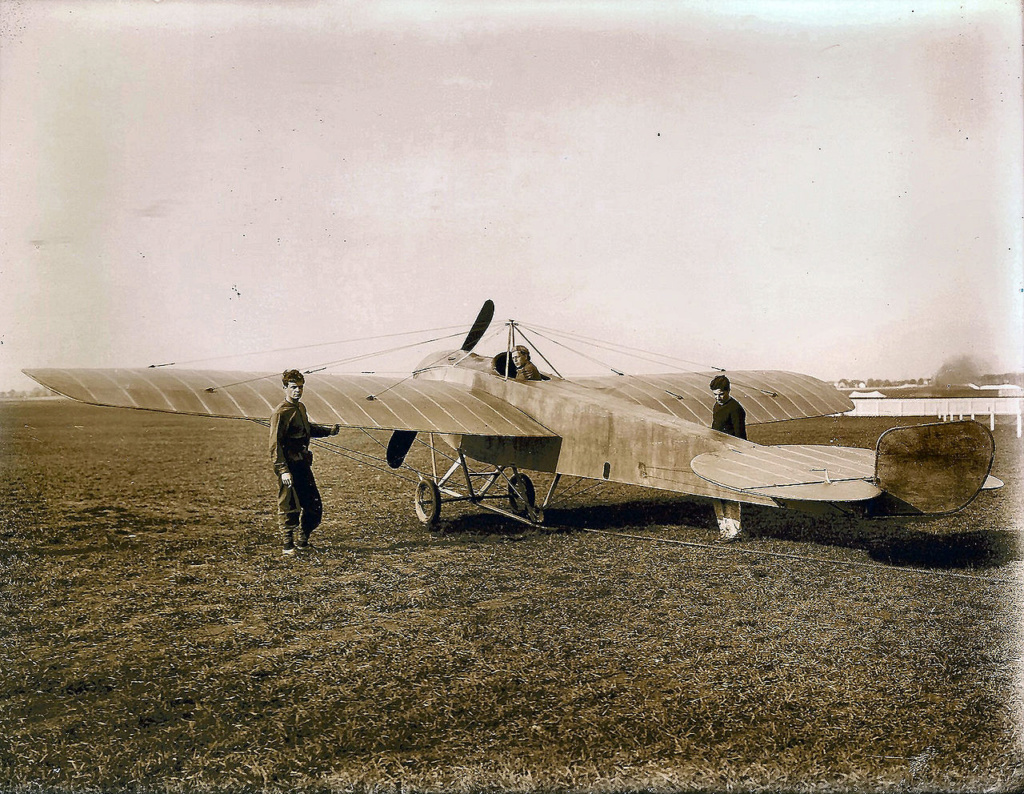 Nieuport type IV ... et plus globalement les Nieuport jusqu'en 1914 ! Ni-0511
