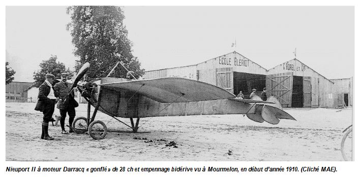 Nieuport type IV ... et plus globalement les Nieuport jusqu'en 1914 ! Ni2c10