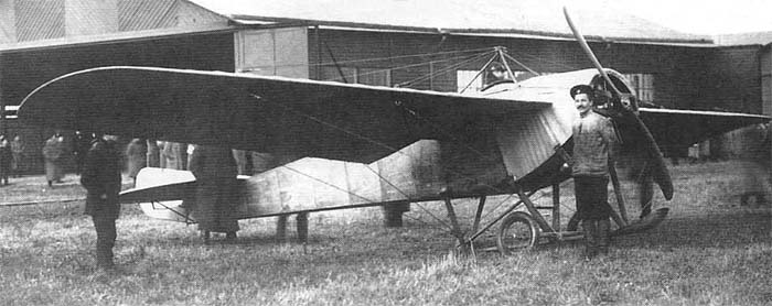 Nieuport type IV ... et plus globalement les Nieuport jusqu'en 1914 ! Niruss10