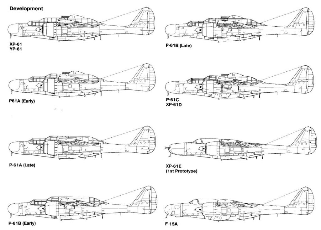 P-61A-10 Black Widow SN 42-5598 "Sleepy Time Gal II" Cpt. Ernest Thomas - 6th NFS - 1945 (1/32) Varian11