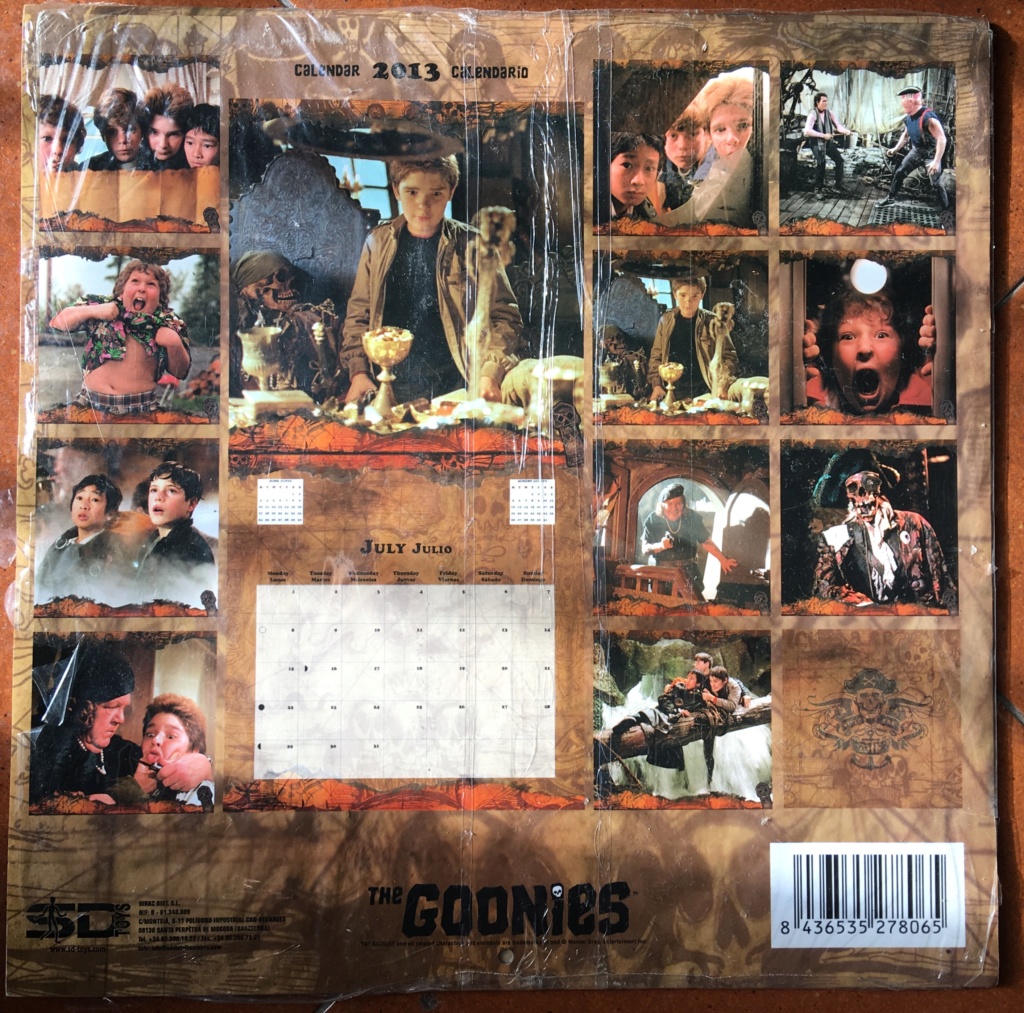 The Goonies Calendario Img_3713