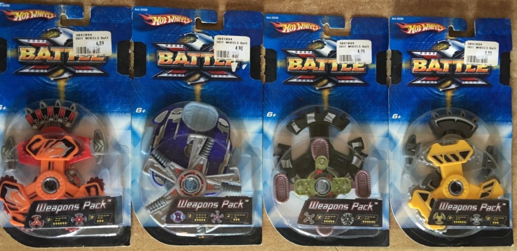 Mattel Hot Wheel Battle X Weapons Pack Weapon10