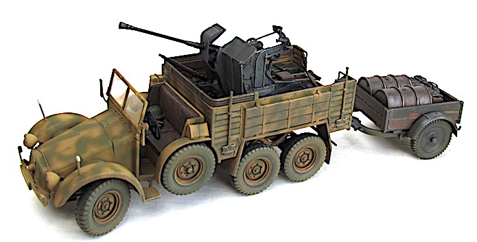 6x4 Truck Krupp Protze et 2cm Flak 30 1/35 Mix Tamiya/Esci Img_1366