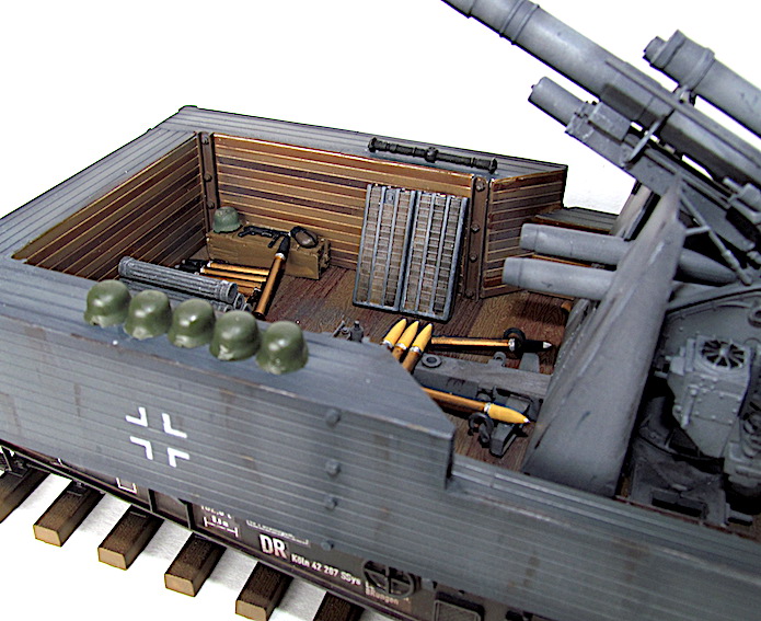 German 88mm Flak 36 mount on SSys Wagon 1/35 mix Tamyia/Sabre Img_8316