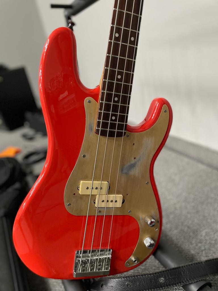 Squier Precision 20th anniversary + Upgrades 116