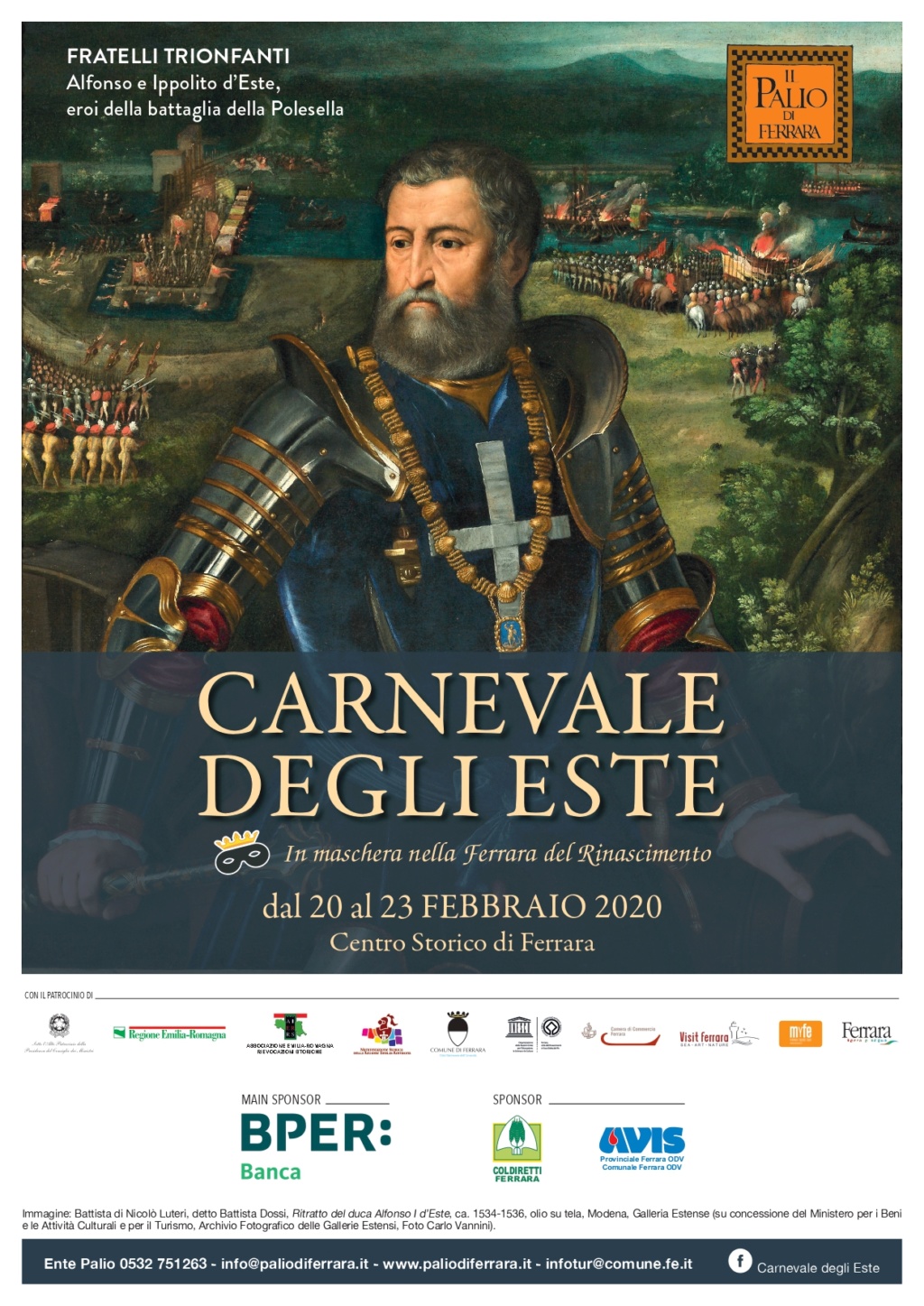 Carnevale degli Este 2020 Centro Storico Ferrara Volant11