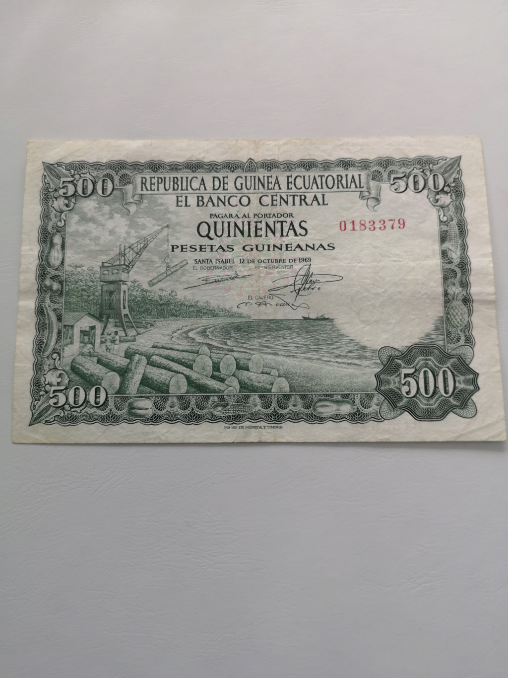 500 pesetas de Guinea Ecuatorial  15922917