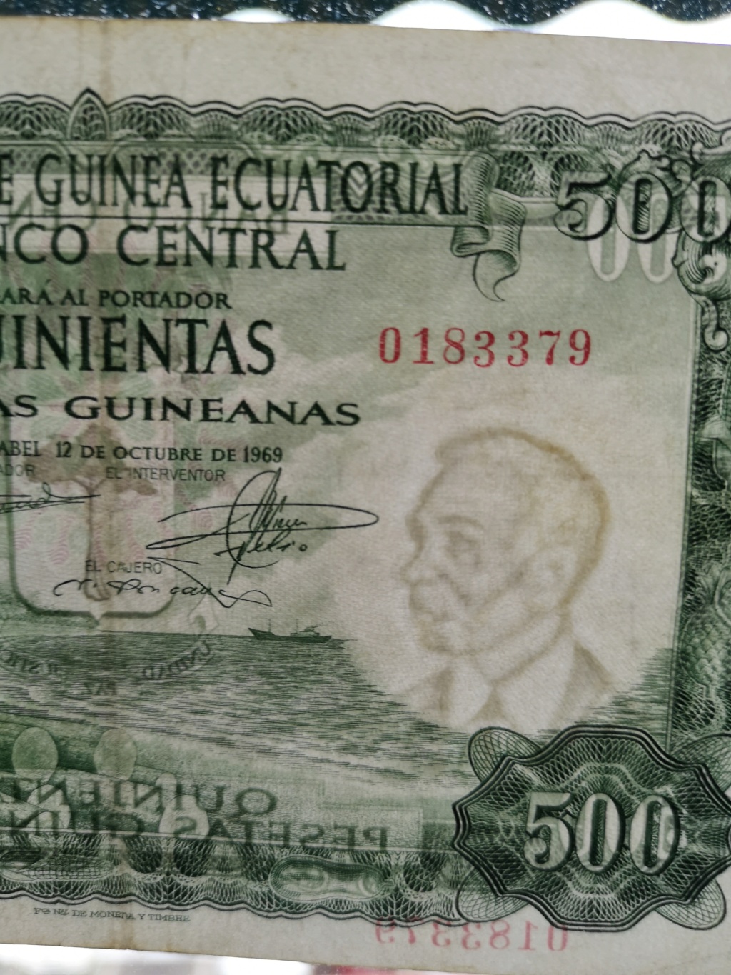 500 pesetas de Guinea Ecuatorial  15922919
