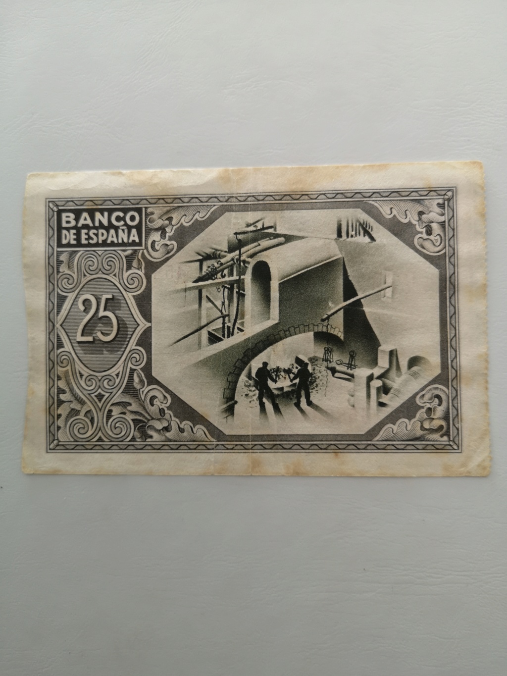 Bilbao - 25 pesetas banco de España en Bilbao  15937611
