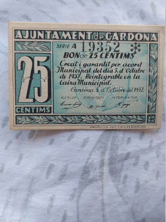 25 céntimos de Cardona, 1937 16574612