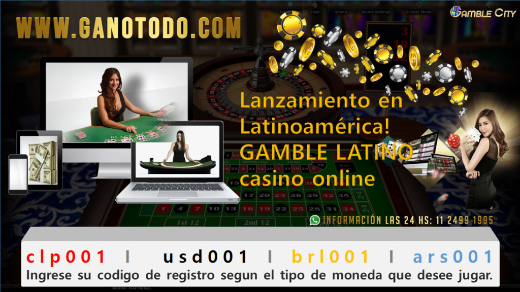 Jugá en el mejor casino online de Latinoamérica, Gamblecity Gamble80