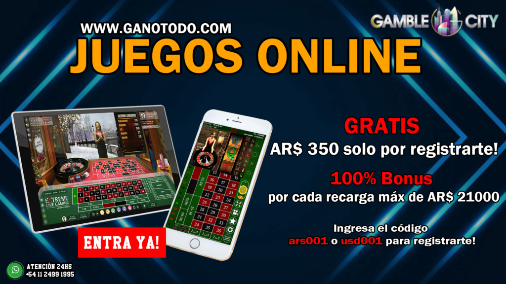 CASINO ONLINE DE GAMBLECITY Juegos12