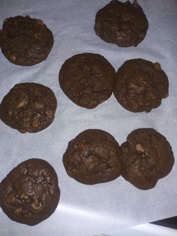 Mrs. Tomcat's Triple Chocolate Canna cookies 20200916