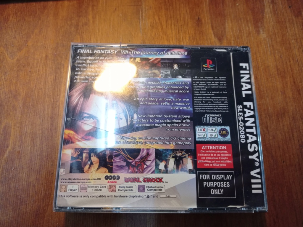 Estimation Final Fantasy VIII 8 Version Promotionnelle Presse 30120510