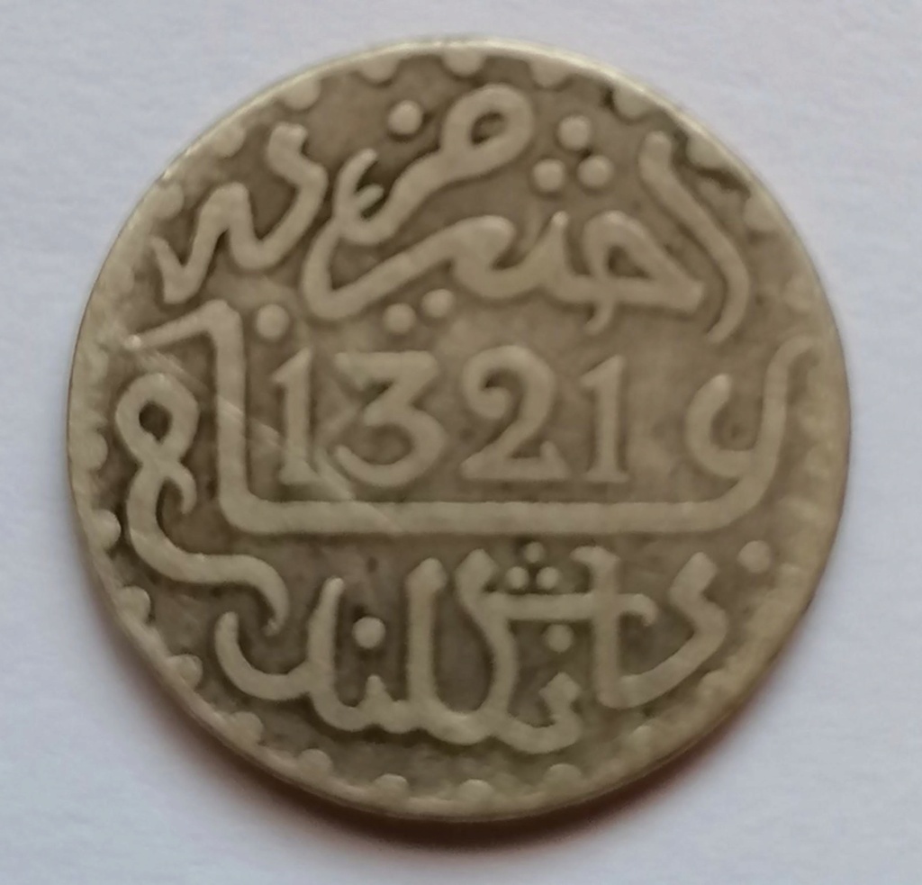 1 dirham 1321 (1903) Marruecos 1_dirh10