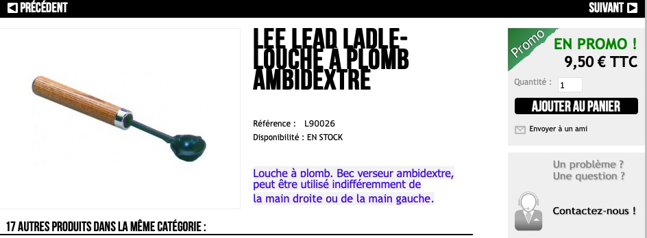 Votre avis pour la coulée plomb du 45 Lc Lee_lo10