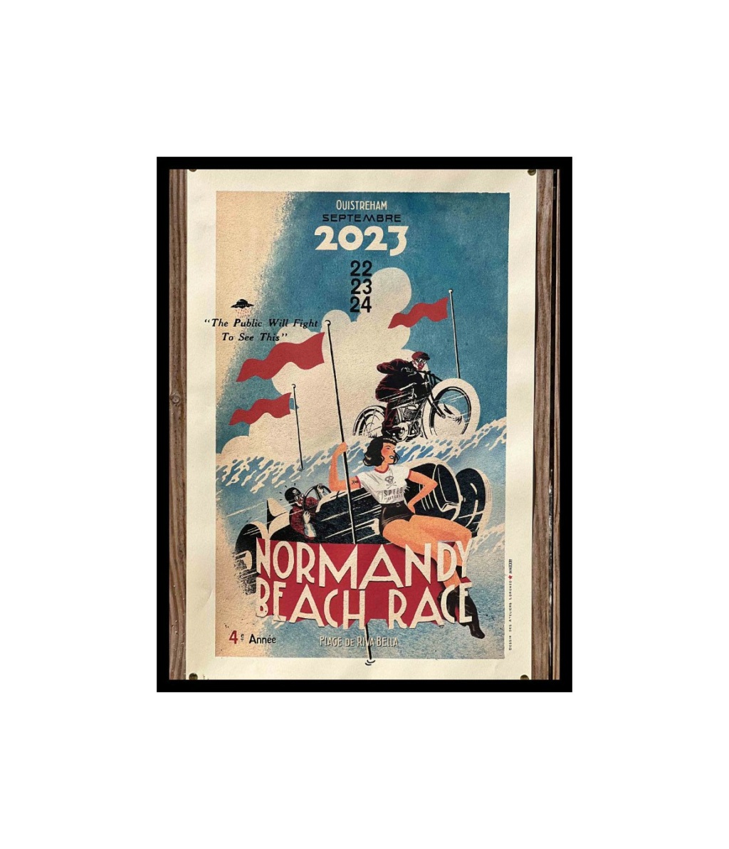 NORMANDY BEACH RACE 2023 Affich10