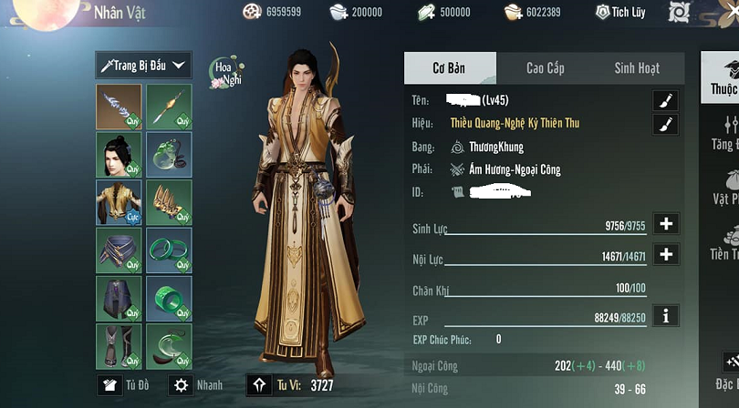 Hack Nhất Mộng Giang Hồ Mobile APK 2023 (Vô hạn knb, max vip, Menu Mod.. 11113510
