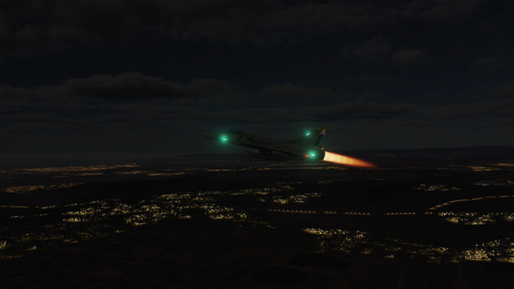 Mirage 2000 by night Scree101