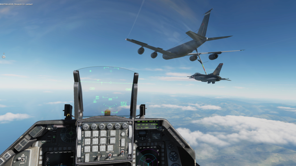 air refuel en F16 avec Wildclaw Screen78