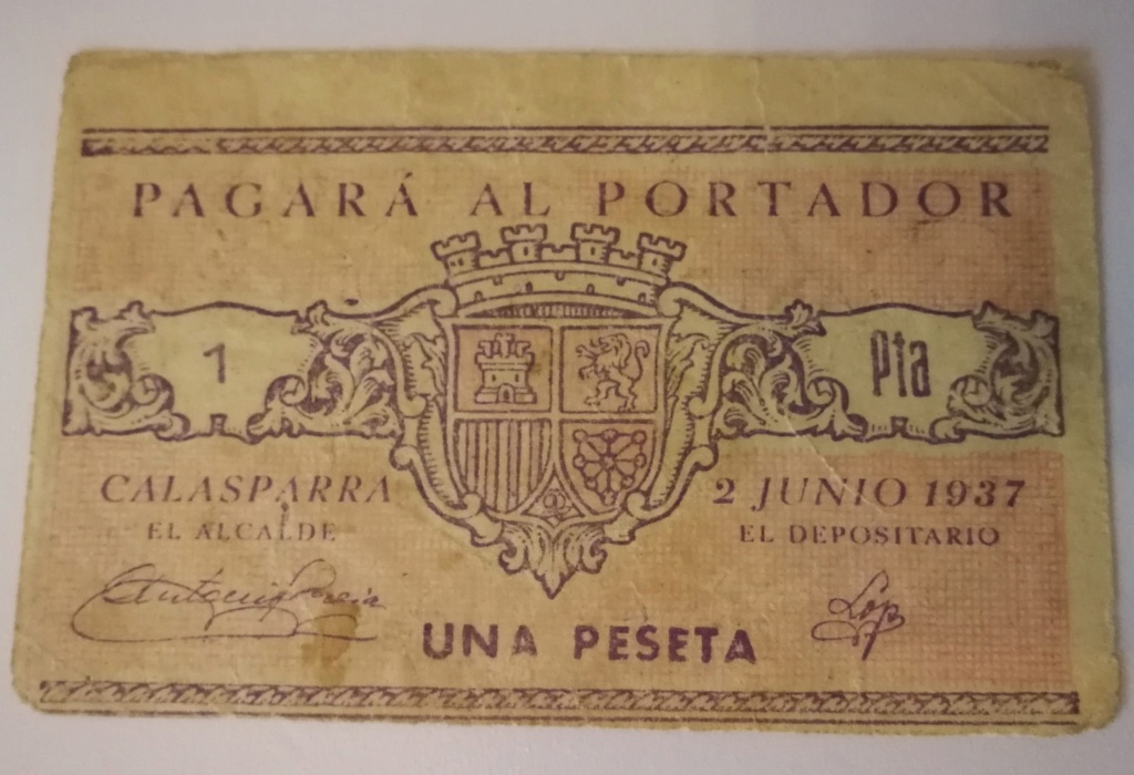 1 Peseta del Ayuntamineto de Calasparra (Murcia) 1937 - CCT nº 73 4b2e8810
