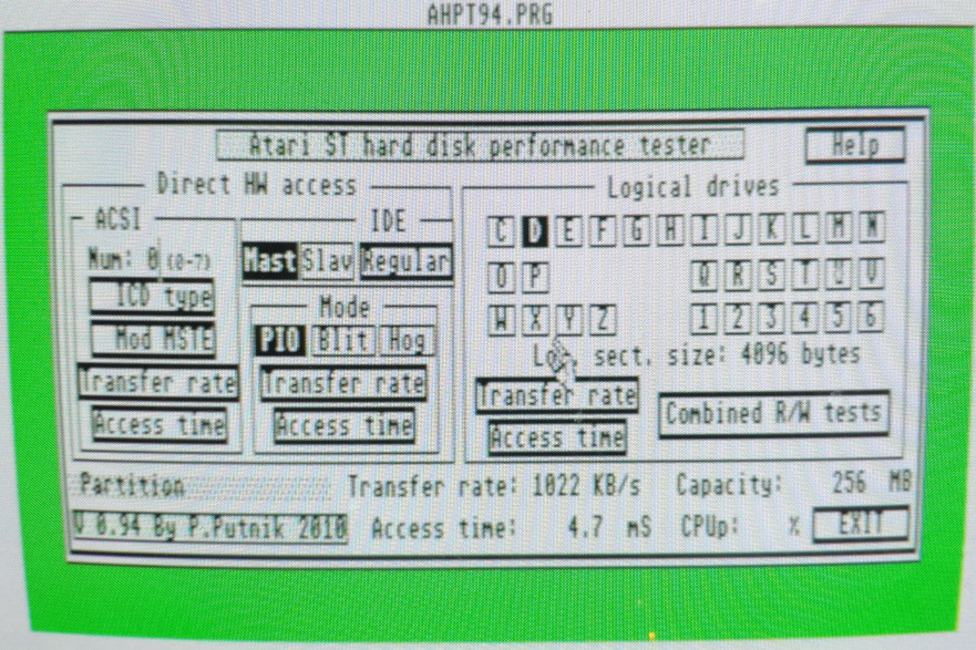 [VDS]ACSI2STM - disque dur pour Atari ST Acsi2s10