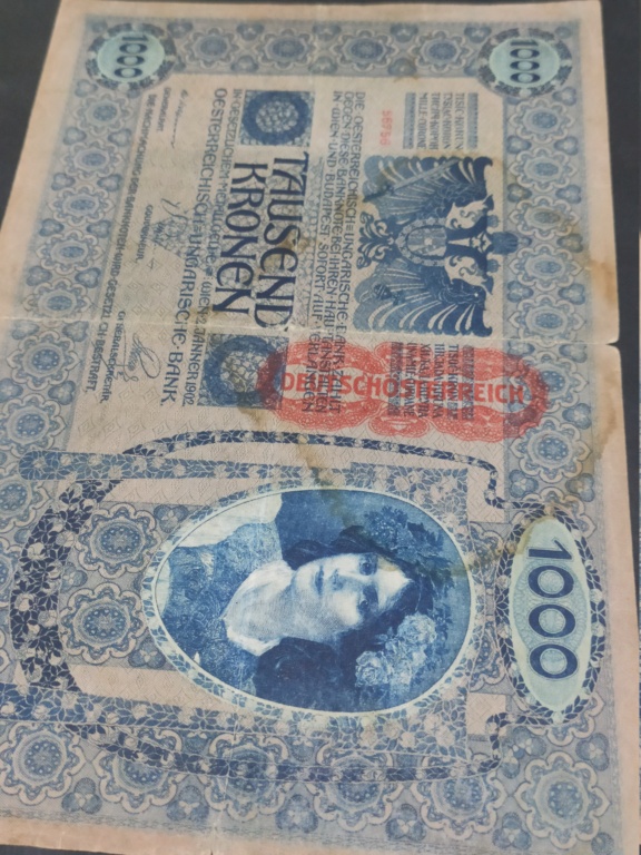 1.000 Kronen Oesterreichisch-ungarische Bank 1919 Img_2110
