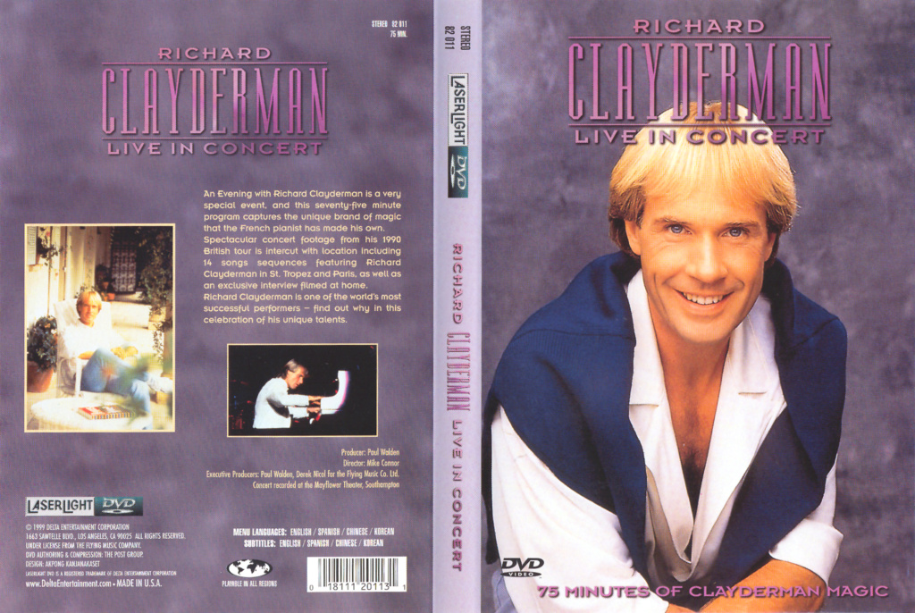 [DVD] Richard Clayderman - Live In Concert (1999) Cover21