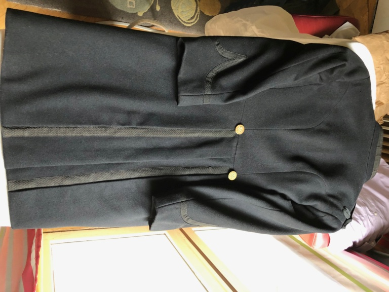 Manteau d’uniforme civil ? à boutons « CM » Mant-b16