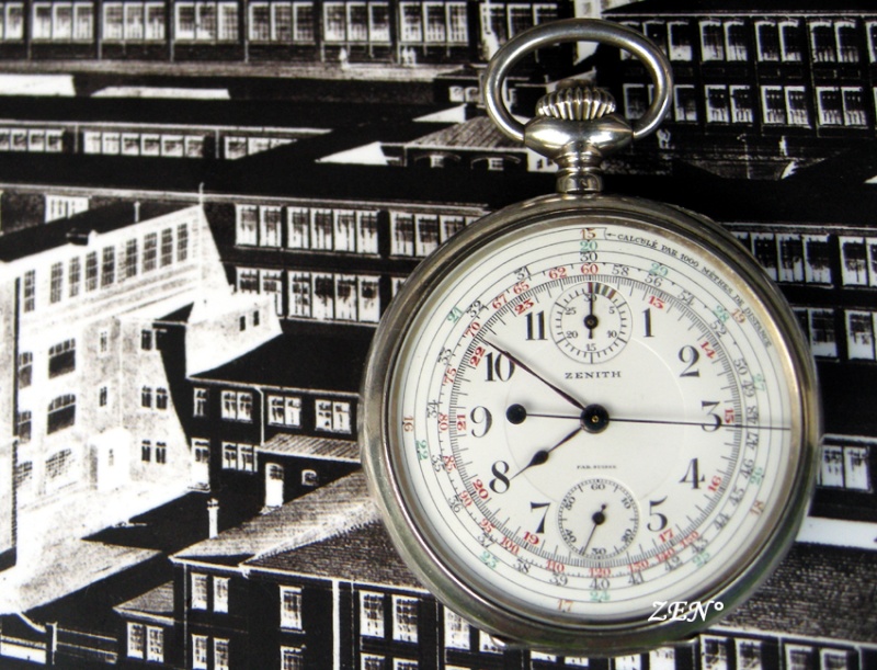 Récit : Le premier mouvement de chronographe Zenith "in house ". Chrono12