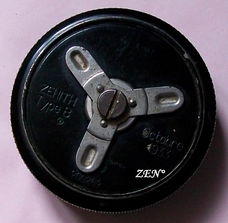 Démontage de la montre militaire Zenith Type B Fond_110