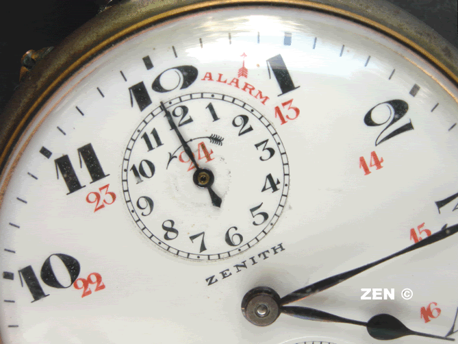La Zenith VOX et la montre réveil de Zenith qui ne fut pas commercialisée  Gousse15