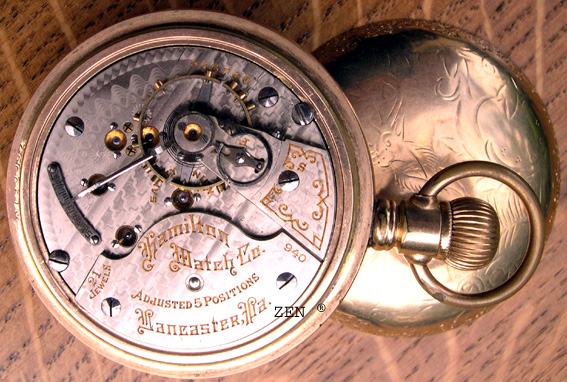 L'histoire des manufactures américaines ...A la conquête de l'Ouest Horloger Hamilt25