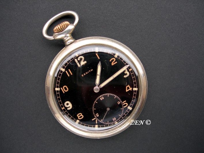 Les montres Zenith de l'armée de terre anglaise et allemande  Montre16