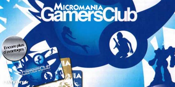 Micromania Gamers Club - Jouez à des jeux neufs en illimité Plaque10
