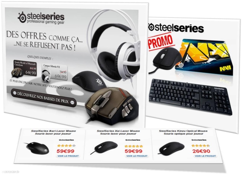 SteelSeries - Des promos a Gogo ! Steelp10