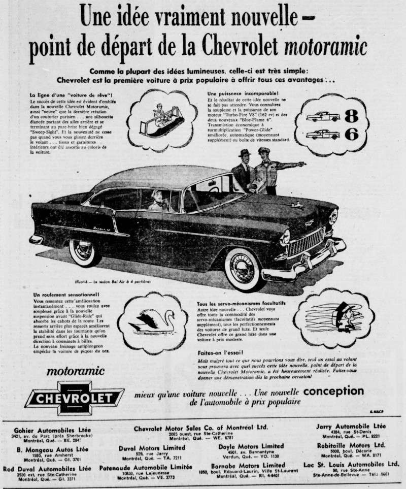 Vieilles publicitée GM au Québec - Page 3 1955_c10