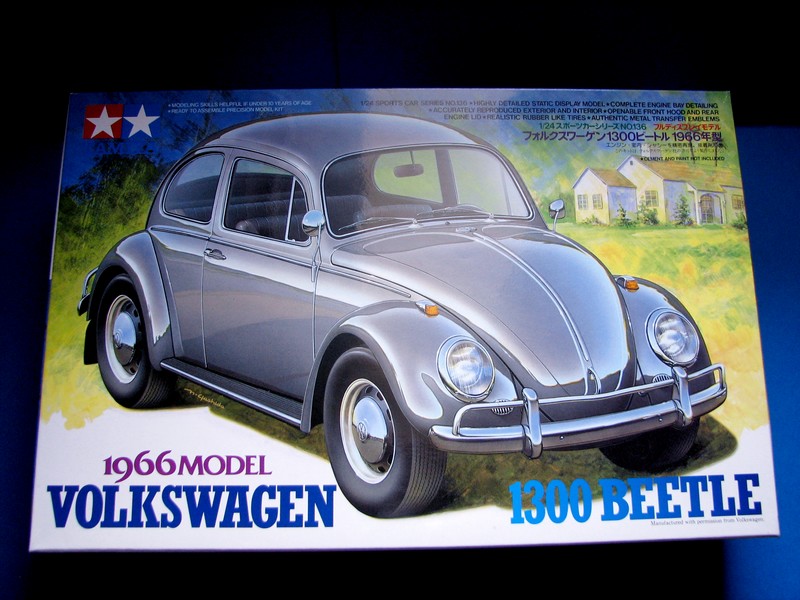 tamiya volkswagen beetle (cox) 1300 1966 1/24° Photo295