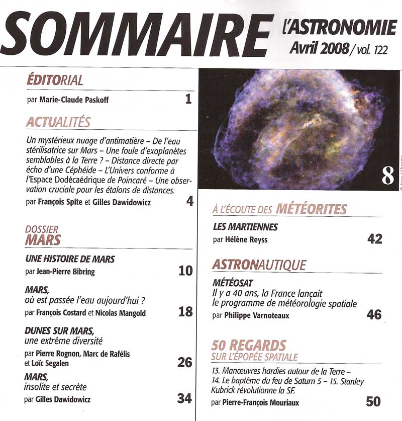 Revues : "L'Astronomie" L_astr11