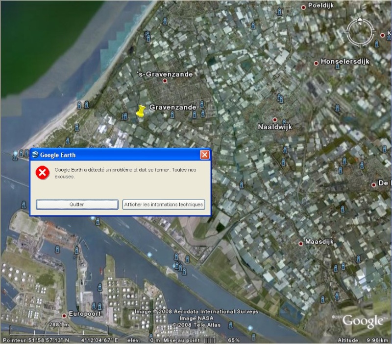[Résolu] Voir Gravenzande dans Google Earth est devenu impossible : des solutions ? Graven11