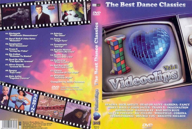 I Love Videoclips Vol02 The Best Dance Classics VOB 00698310