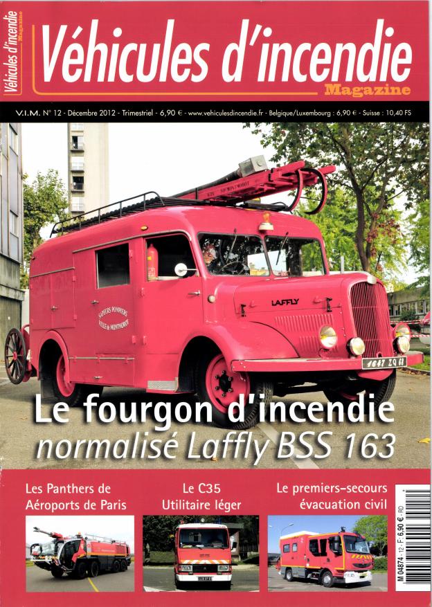 Véhicules d' incendie Magazine Vim1210