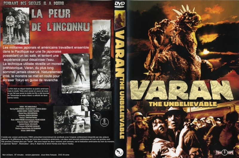 Jaquettes DVD Française de Kaiju 310