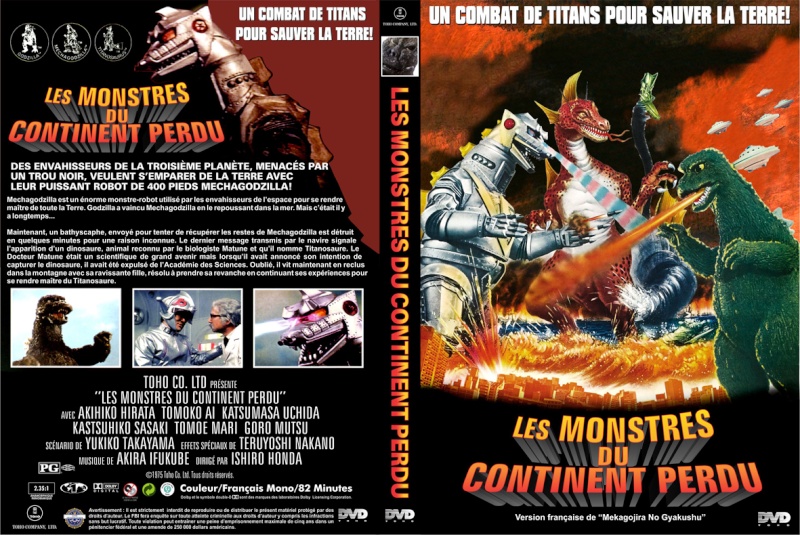 Jaquettes DVD Française de Kaiju Monstr10