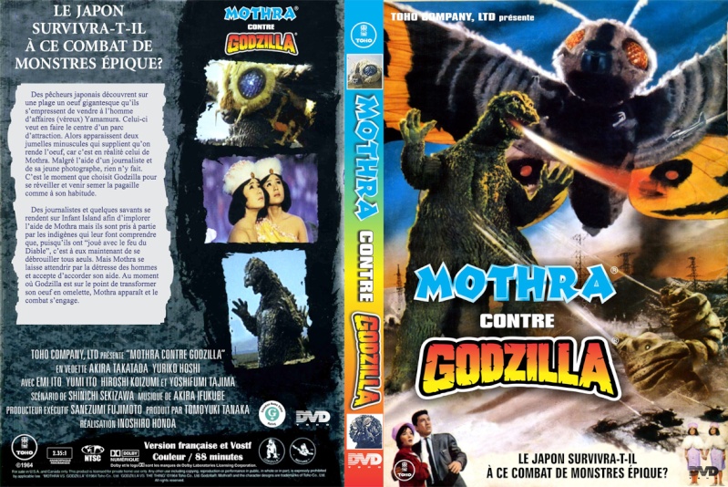 Jaquettes DVD Française de Kaiju Mothra10