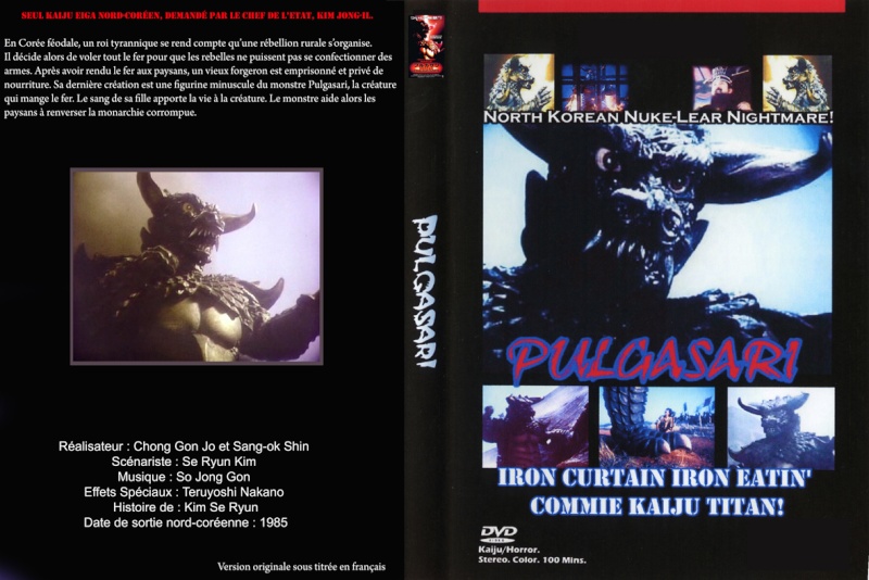 Jaquettes DVD Française de Kaiju Pulgas10
