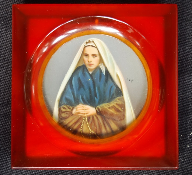 Une miniature " Bernadette Soubirou " * Eb200173